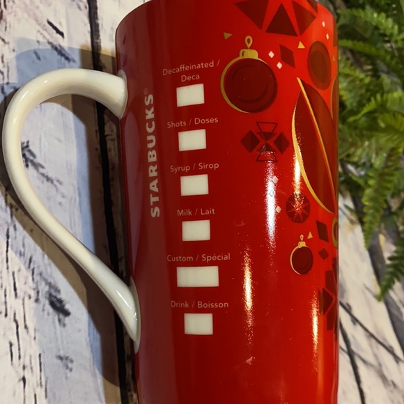 Starbucks 2013 Holiday Latte Mug - Picture 4 of 7